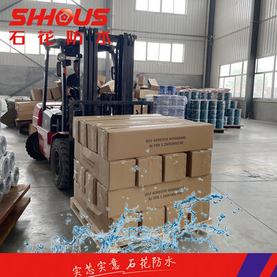 membeli Polymer Film Base Type H Self Adhesive Waterproofing Membrane Membrane Waterproof Wet Layed Membrane online manufacture