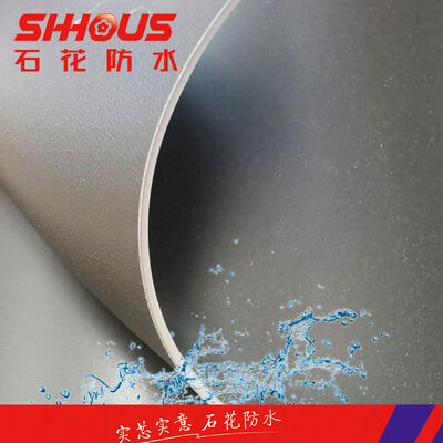buy White PVC Waterproofing Membrane Rolls For Tunnels Plastic Roof Membrane online manufacture